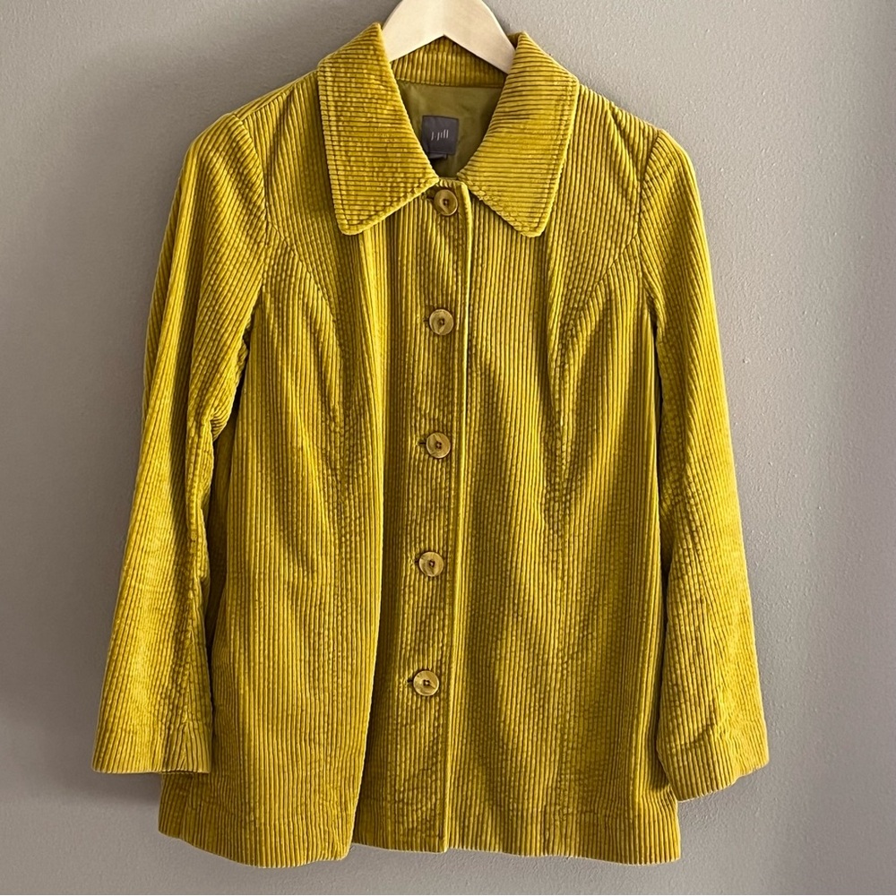 J.Jill Corduroy Jacket Mustard Size XSmall Petite‎